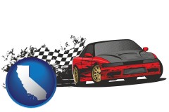 california auto racing